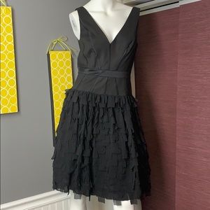 Aidan Mattox- little black dress. Size: 6 💙💚